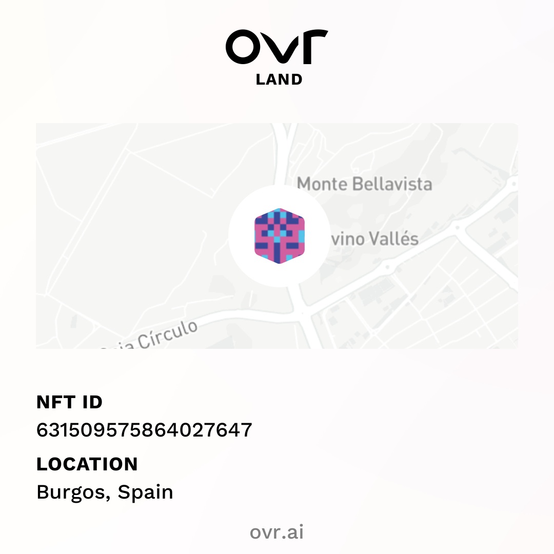 Nft OVRLand #631509575864027647 - Burgos, Spain