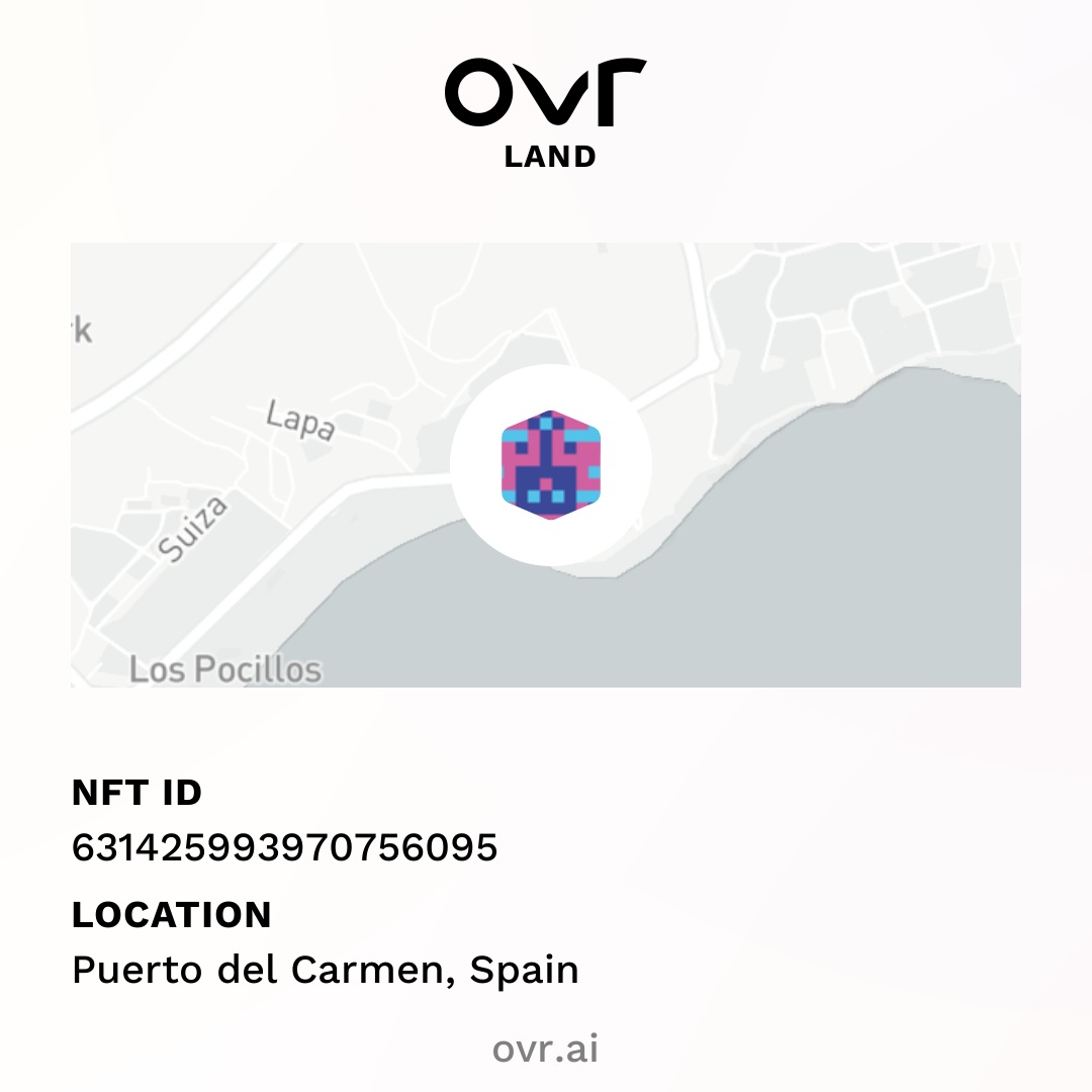 Nft OVRLand #631425993970756095 - Puerto del Carmen, Spain